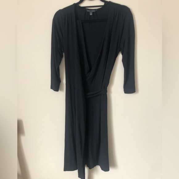 banana republic black wrap dress banana republic black wrap dress